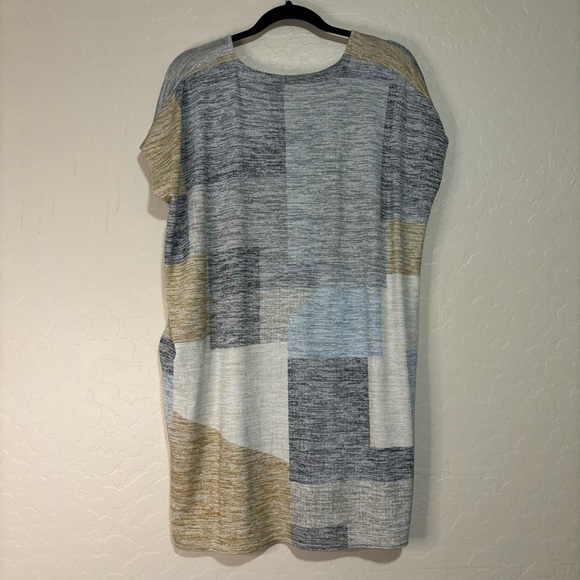 Wilfred Free Aritzia Lorelei Patchwork Soft Jersey Knit Relaxed Fit Dress XS - Picture 9 of 11